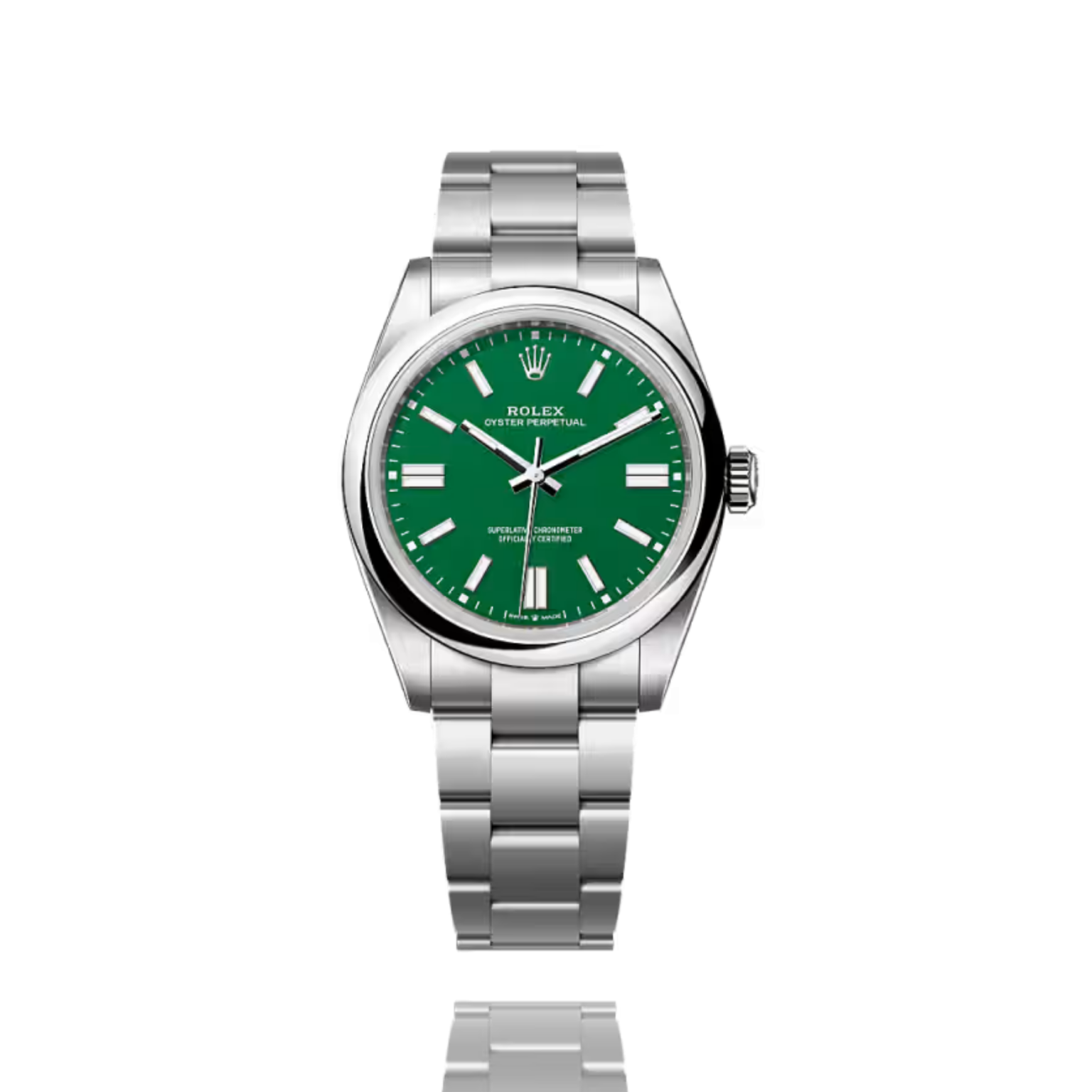 Rolex Oyster Perpetual 41 Green 2025