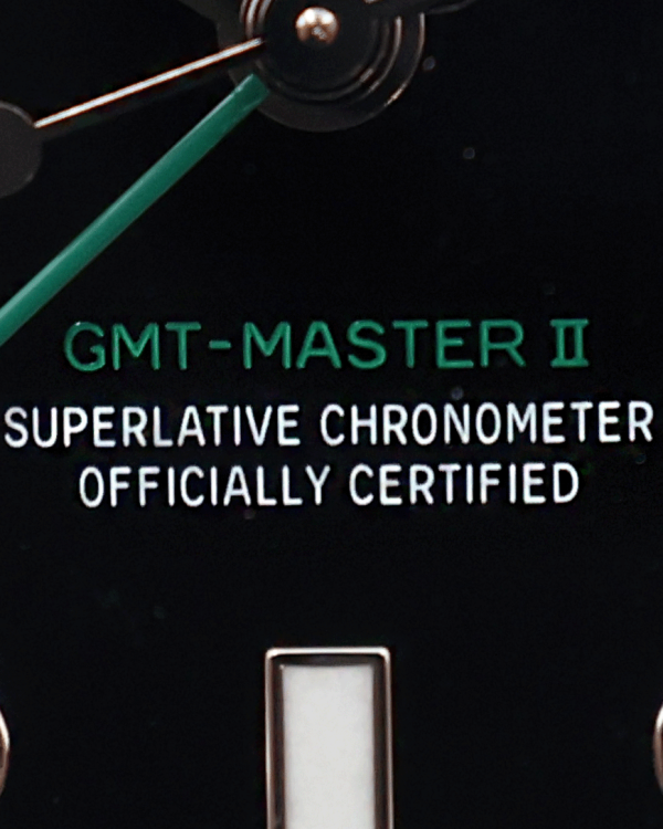 ROLEX GMT MASTER II « BRUCE WAYNE » — Réf. 126710GRNR